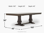 PHILLIPE0:Phillipe Dining Table,