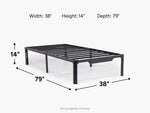 213905042:Platform Bed Frame,