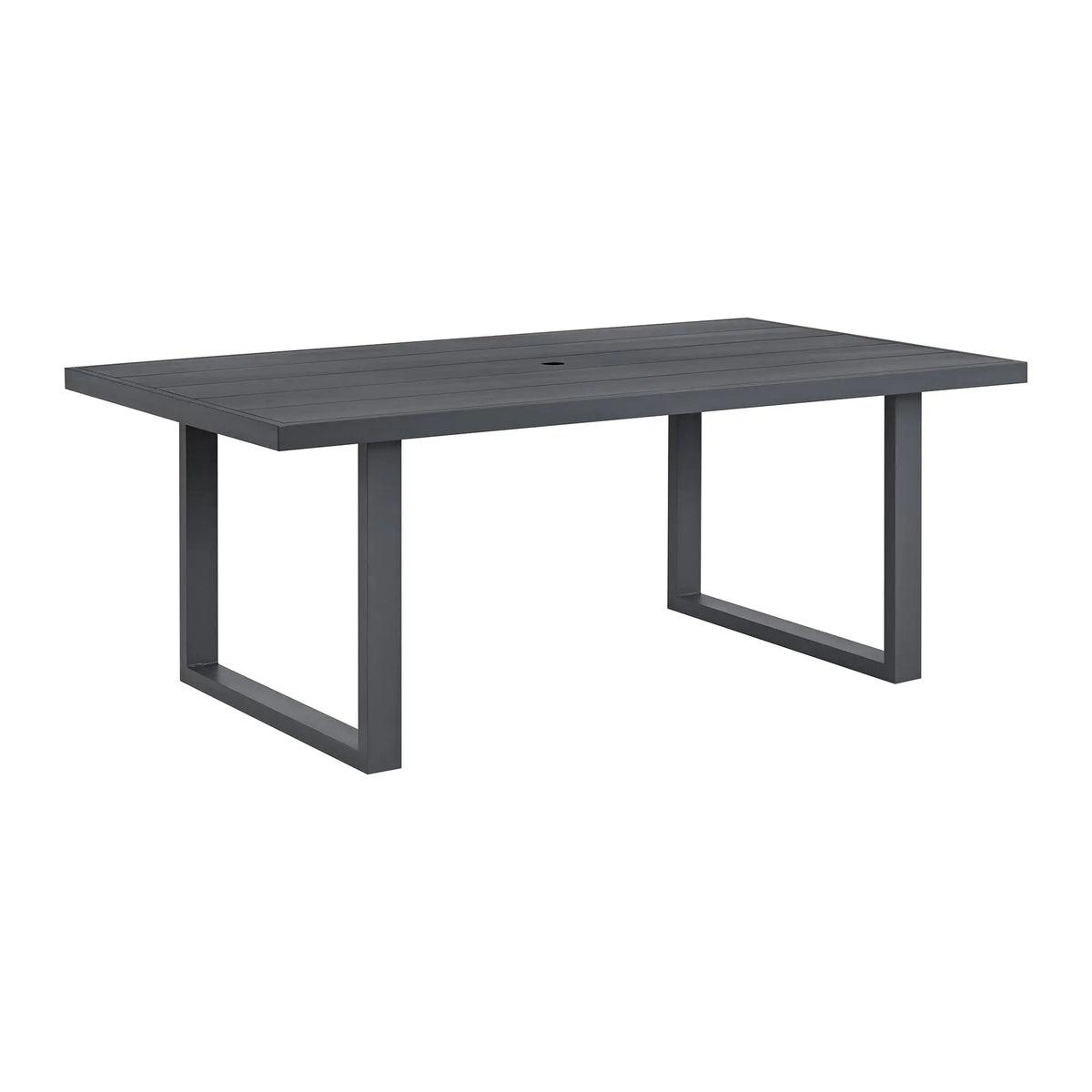 370127512:Playa Outdoor Dining Table, Angled