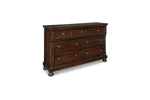 PORTER009:Porter Panel Bed & Dresser & M, Angle