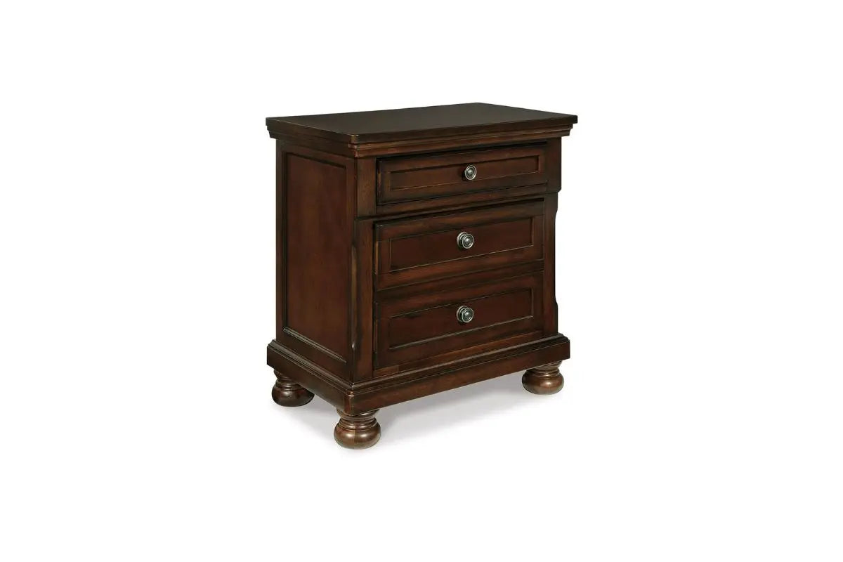 PORTER018:Porter Storage Bed & Dresser &, Angle