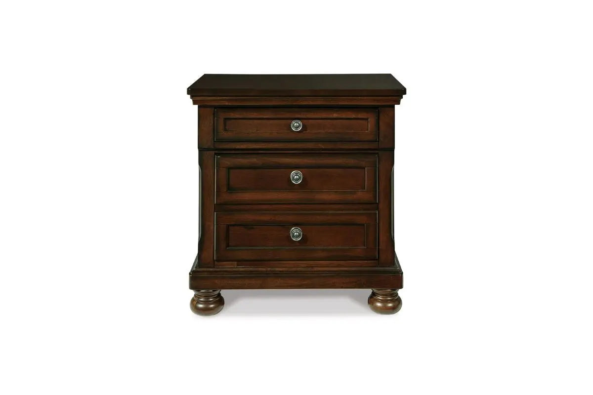 PORTER009:Porter Panel Bed & Dresser & M, Front