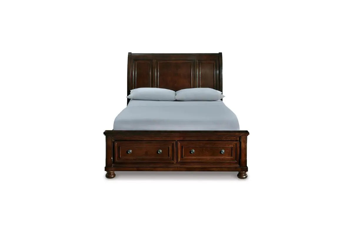 PORTER018:Porter Storage Bed & Dresser &, Front