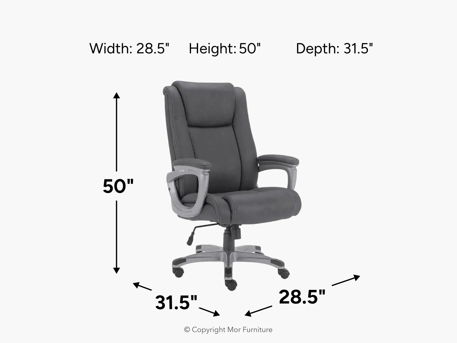 630039336:Prestige Desk Chair,
