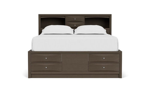 REMIEK4PC:Remi Bookcase Bed & Dresser & ,