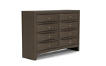 REMIEK4PC:Remi Bookcase Bed & Dresser & ,