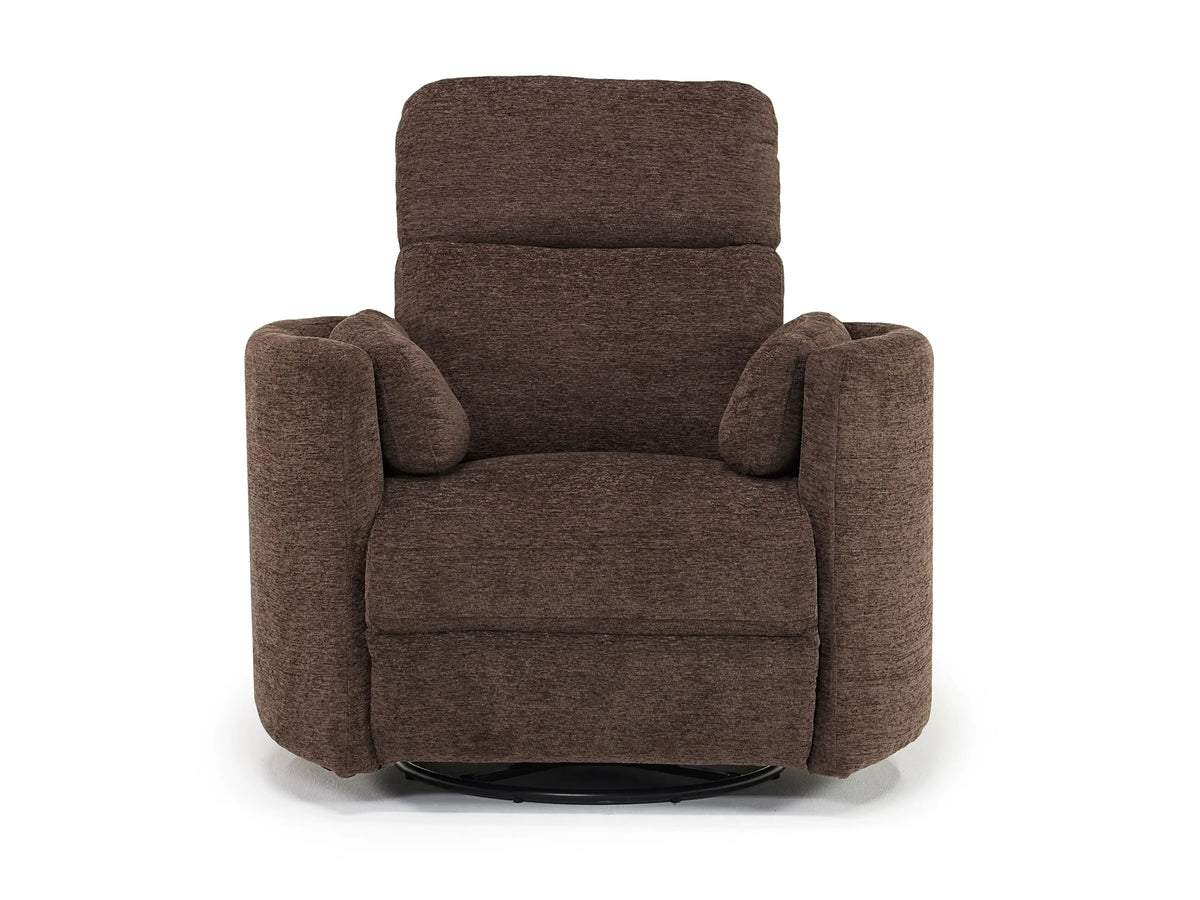 009917042:Radius Power Recliner in Dark Brown, Image 3