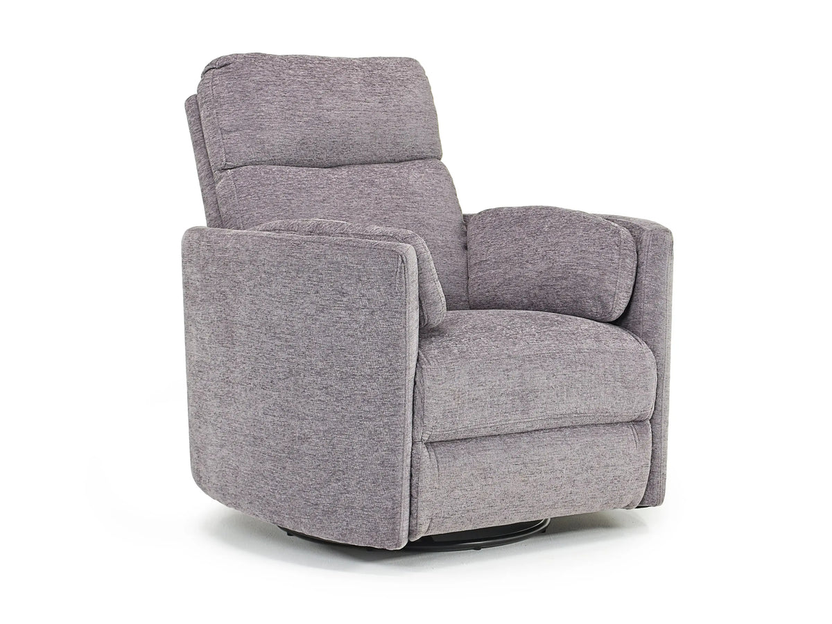 631378767:Radius Power Recliner in Gray, Image 1