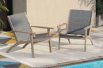 699008420:Radius Outdoor Accent Chair, Styled