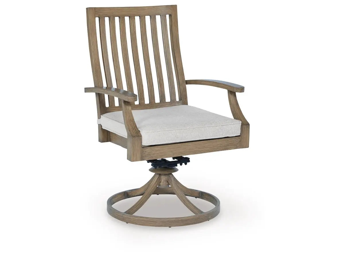 020970308:Rainier Outdoor Swivel Chair, Angled