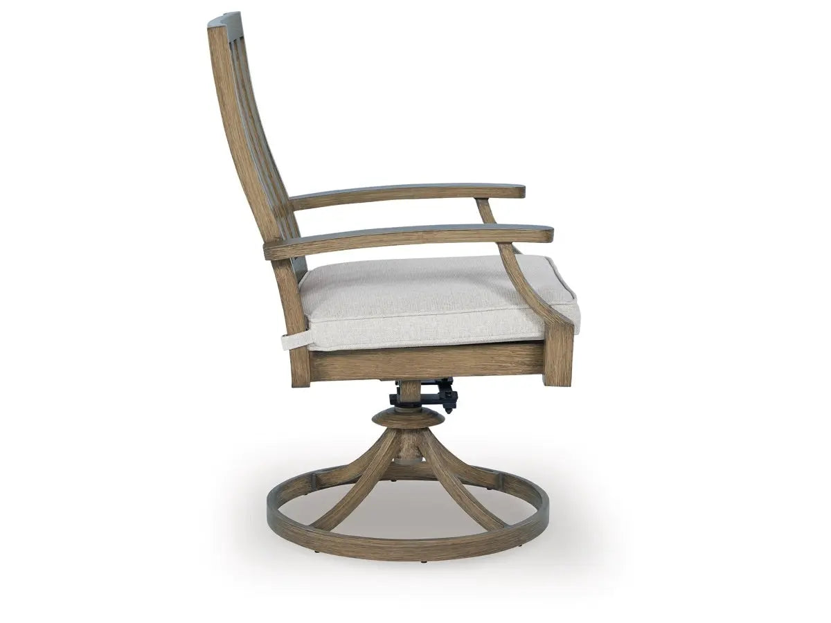 020970308:Rainier Outdoor Swivel Chair, Side