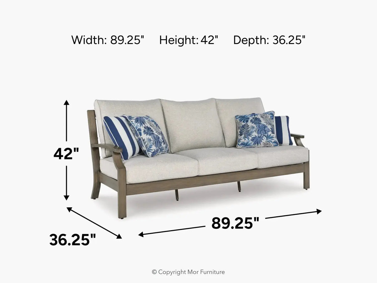 201483738:Rainier Outdoor Sofa,