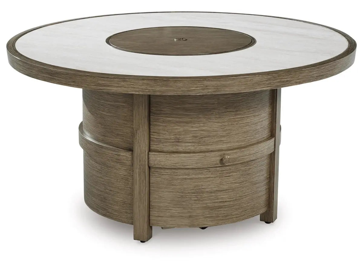 208164612:Rainier Outdoor Firepit, Angled