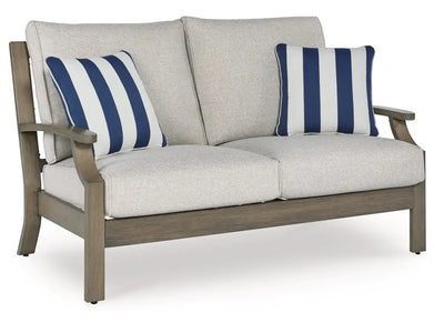 731372342:Rainier Outdoor Loveseat, Angled