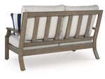 731372342:Rainier Outdoor Loveseat, BackAngled