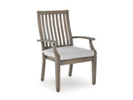 RAINIER00:Rainier Outdoor Dining Table &, SideAngle