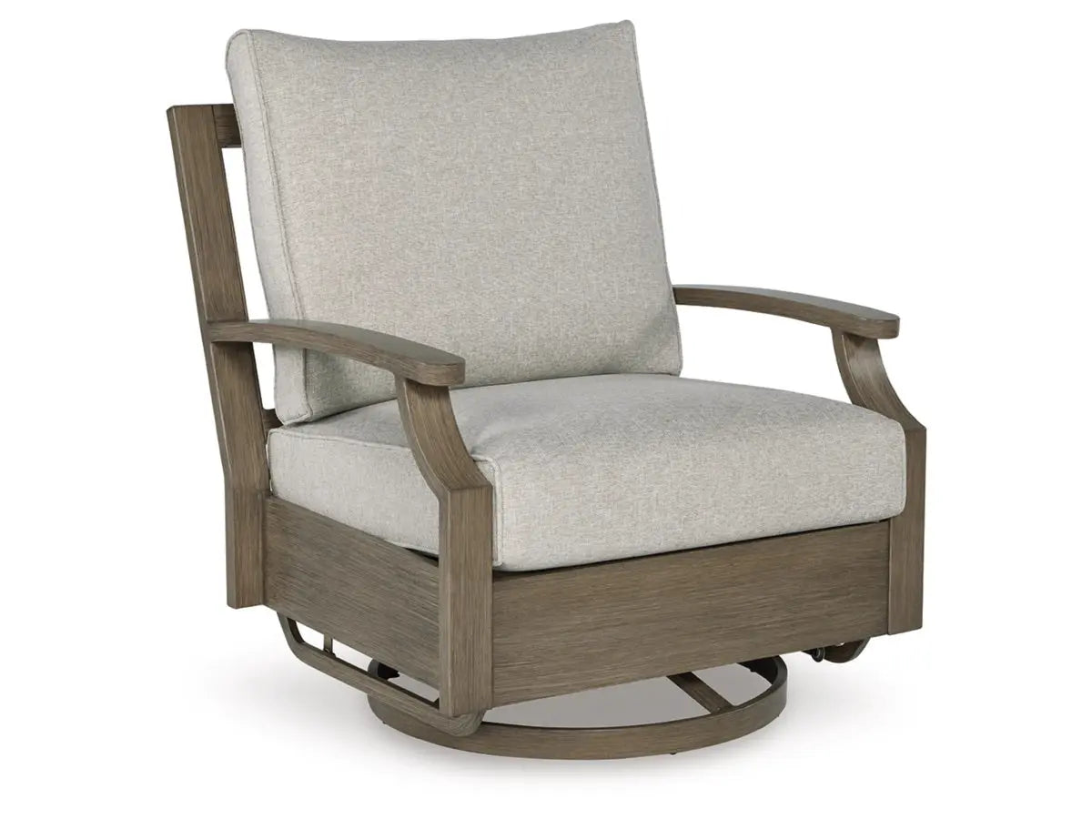 117520022:Rainier Outdoor Swivel Chair, Angled