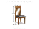 RALENE001:Ralene Dining Table & 4 Chairs,