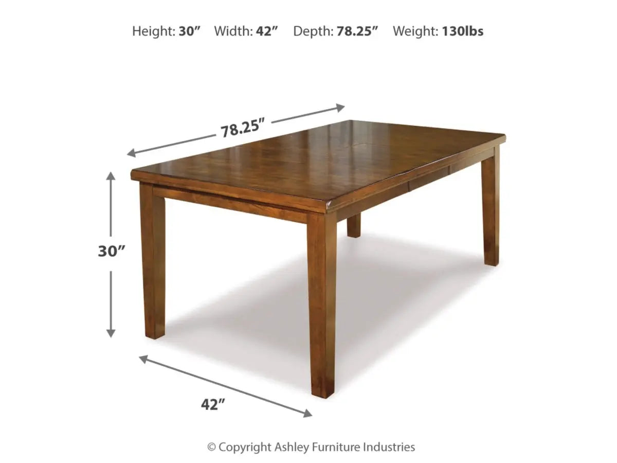 RALENE002:Ralene Dining Table & 4 Chairs,