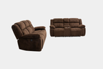 JAYNEII02:Raven Power Sofa & Console Loveseat, FrontSide