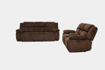 JAYNEII03:Raven Reclining Sofa & Console Loveseat, FrontSide