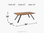 REESE0001:Reese Dining Table,