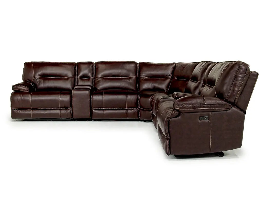 RETREAT7A:Retreat 6 Piece Power Sectiona, Front