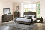 REXB00006:Rex Panel Bed & Dresser & Mirr, Styled