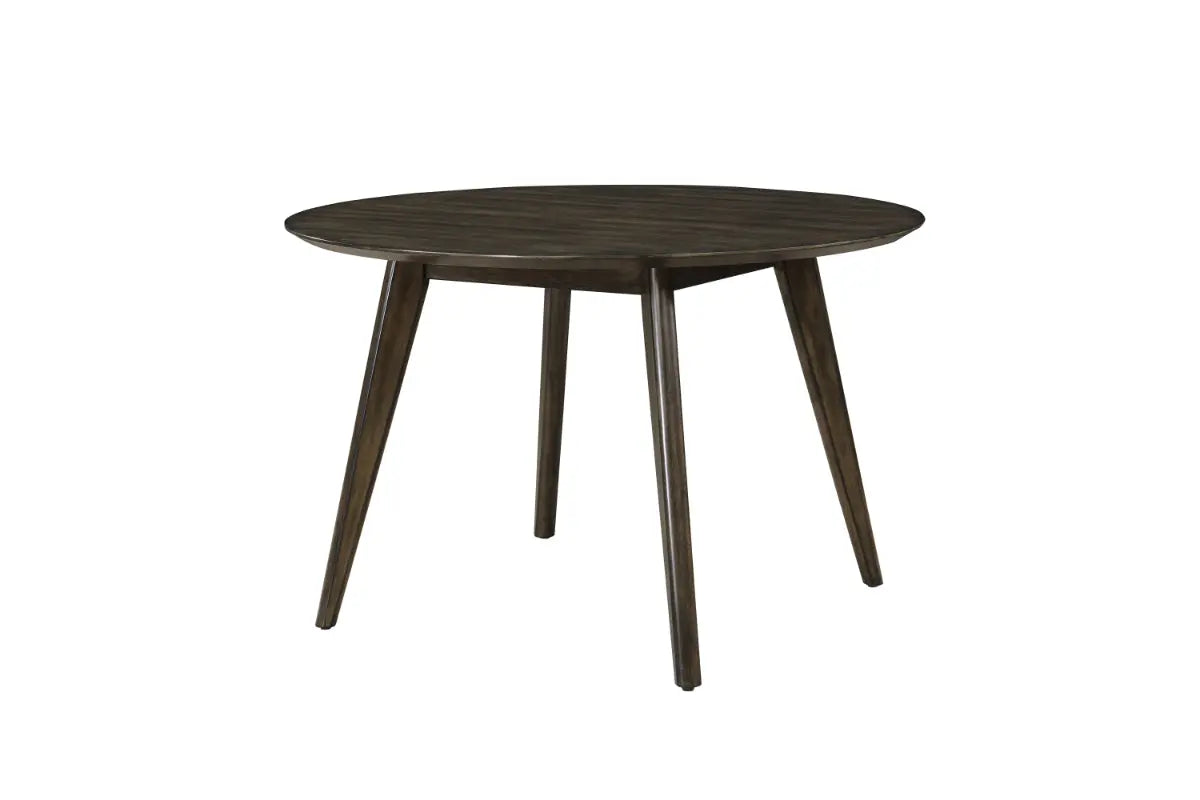 REXDIN003:Rex Round Dining Table & 4 Cha, AngledAngle