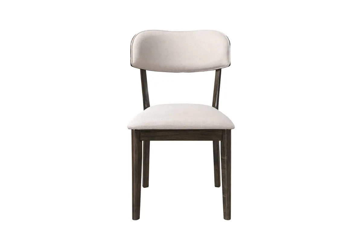 REXDIN003:Rex Round Dining Table & 4 Cha, FrontSide