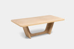 RIDGEMO03:Ridgemont Dining Table in Natural Angle