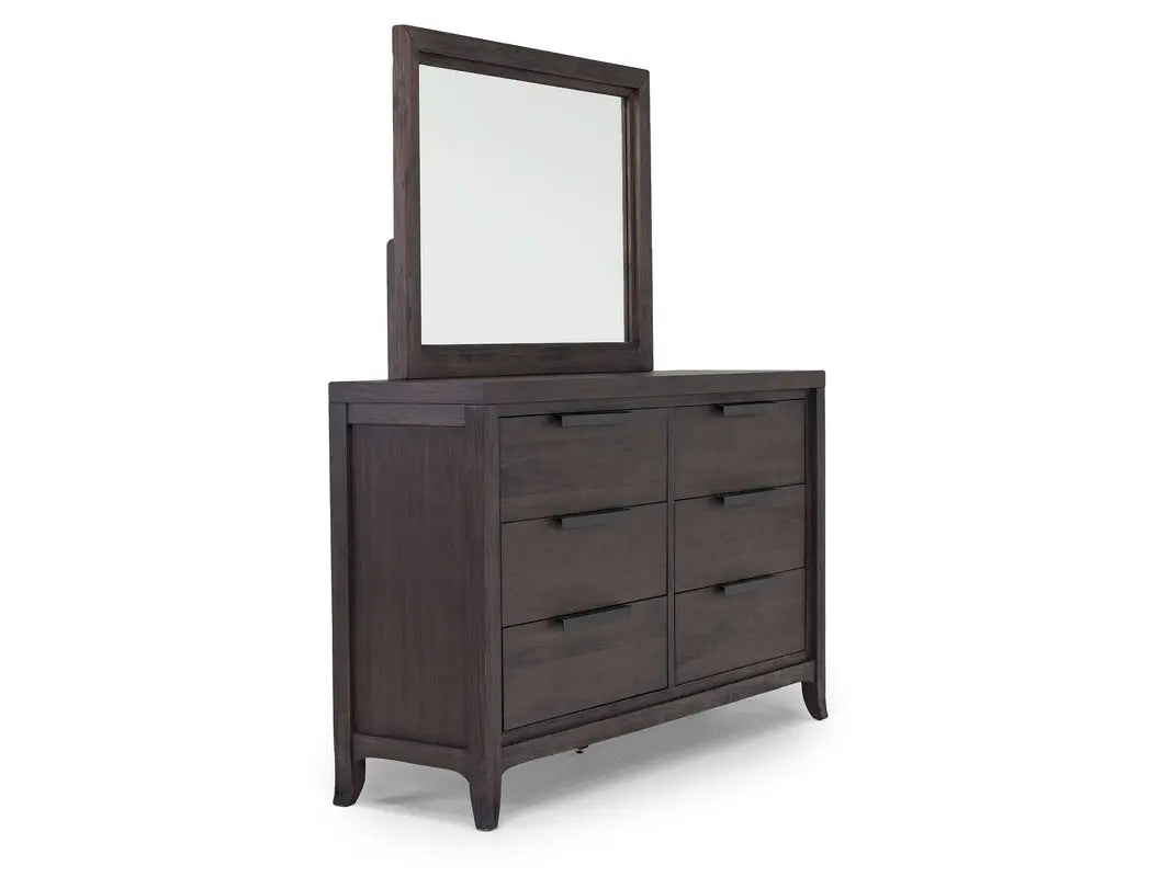 RILEYB003:Riley Bookcase Bed & Dresser &, AngledAngle