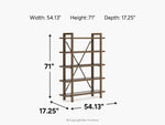 286326487:Roanhowe Bookcase,