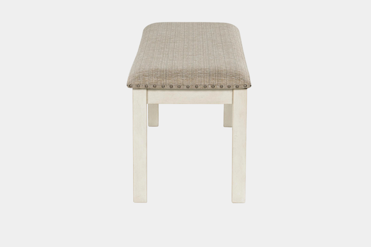ROBBINS06:Robbinsdale Dining Table & 4 Chairs & Bench, Side