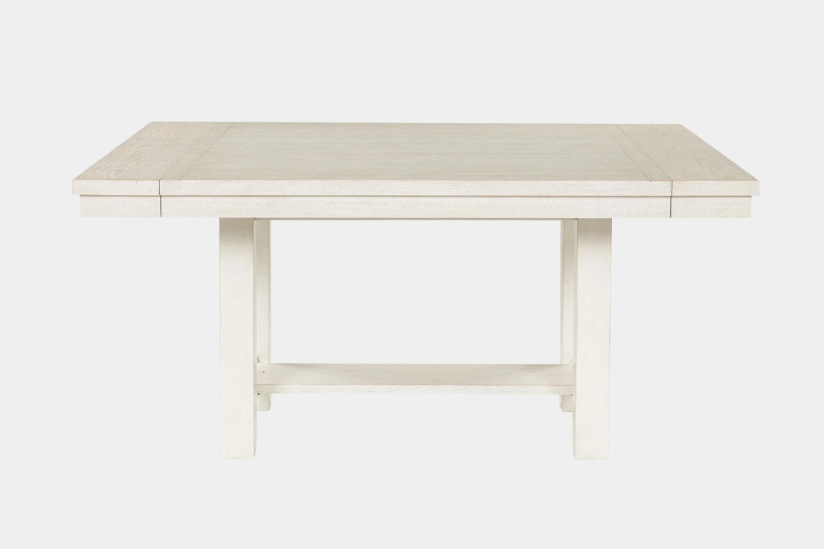 ROBBINS06:Robbinsdale Dining Table & 4 Chairs & Bench, Front