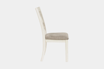 ROBBINS06:Robbinsdale Dining Table & 4 Chairs & Bench, SideBack