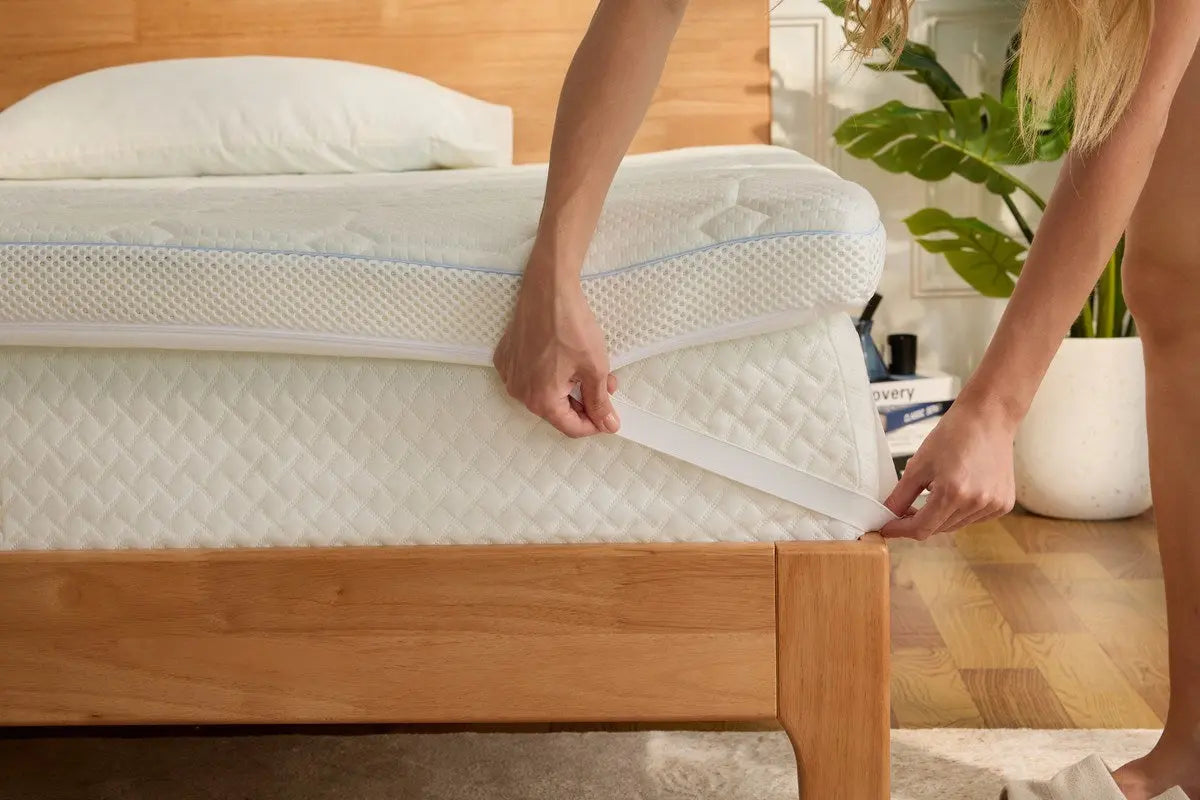 281150344:Mlily Sierra Mattress Cover, Styled