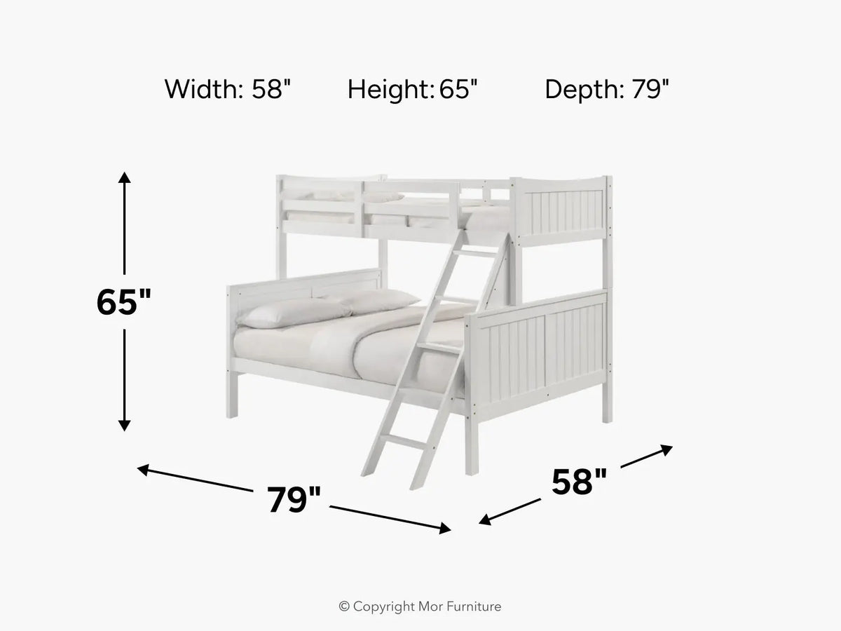 SAMIWHT02:Sami Bunk Bed,
