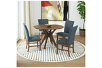 345350979:Santa Barbara Round Dining Tab, Styled