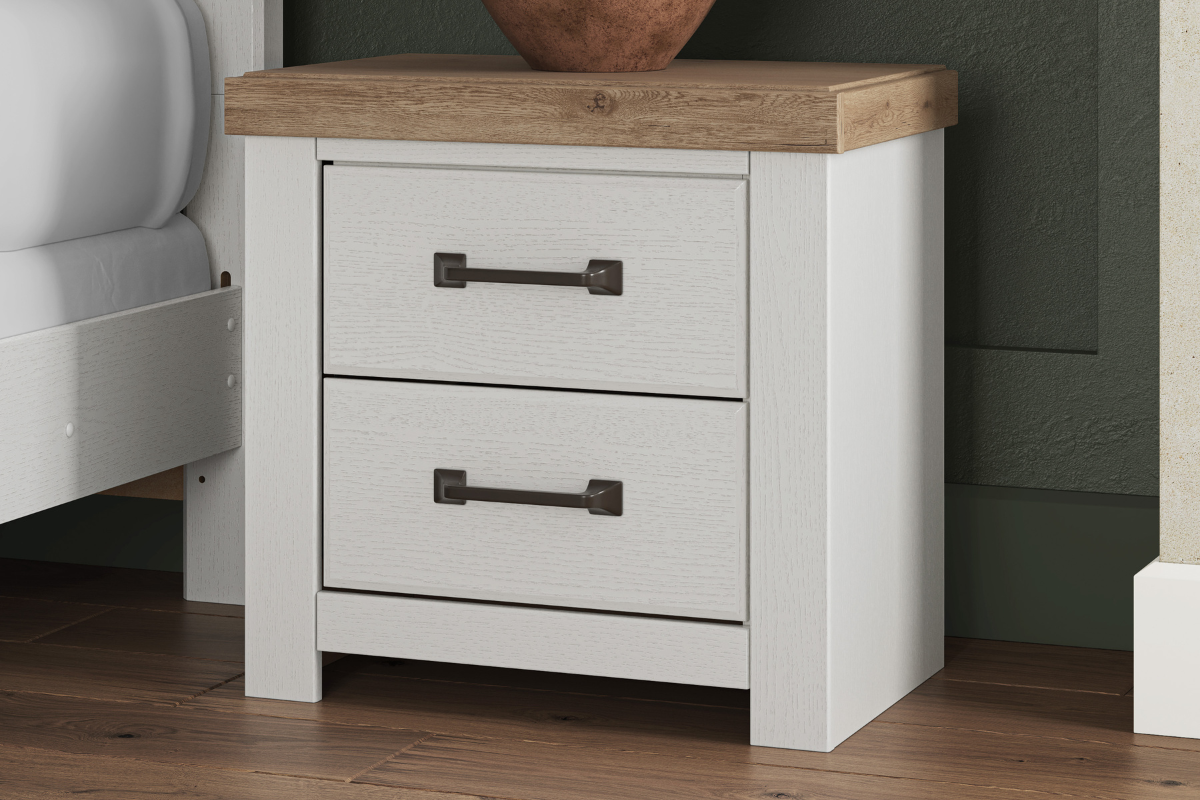 SAVONPO15:Savonport Storage Bed & Dresser & Mirror & Nightstand, Styled