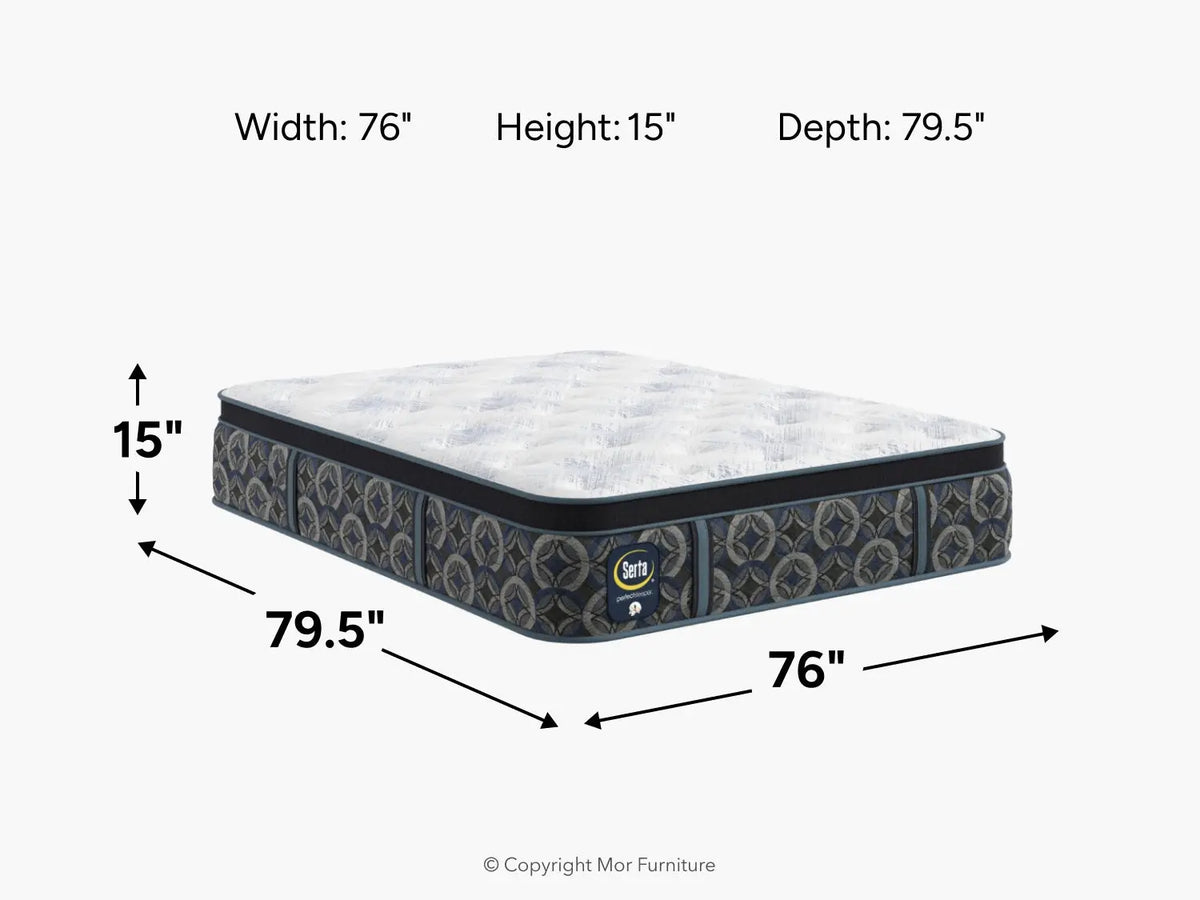 242955148:Serta Perfect Sleeper Cascade Range Pillow Top Mattress,