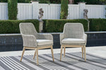 095847785:Seton Creek Patio Arm Chair, Styled