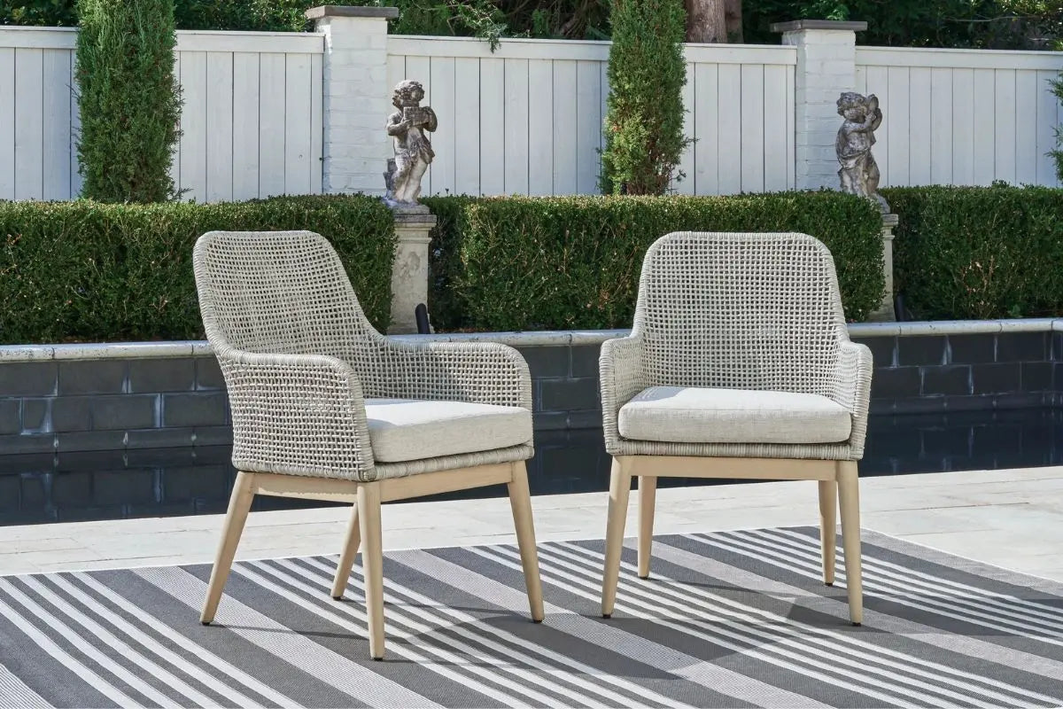 095847785:Seton Creek Patio Arm Chair, Styled