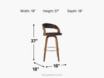 702237693:Shelly Counter Height Stool,