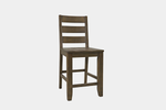 SIENNA030:Sienna Counter Height Dining Table & 6 Stools, Angled