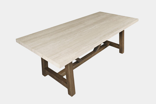 SIENNA000:Sienna Dining Table, Angled
