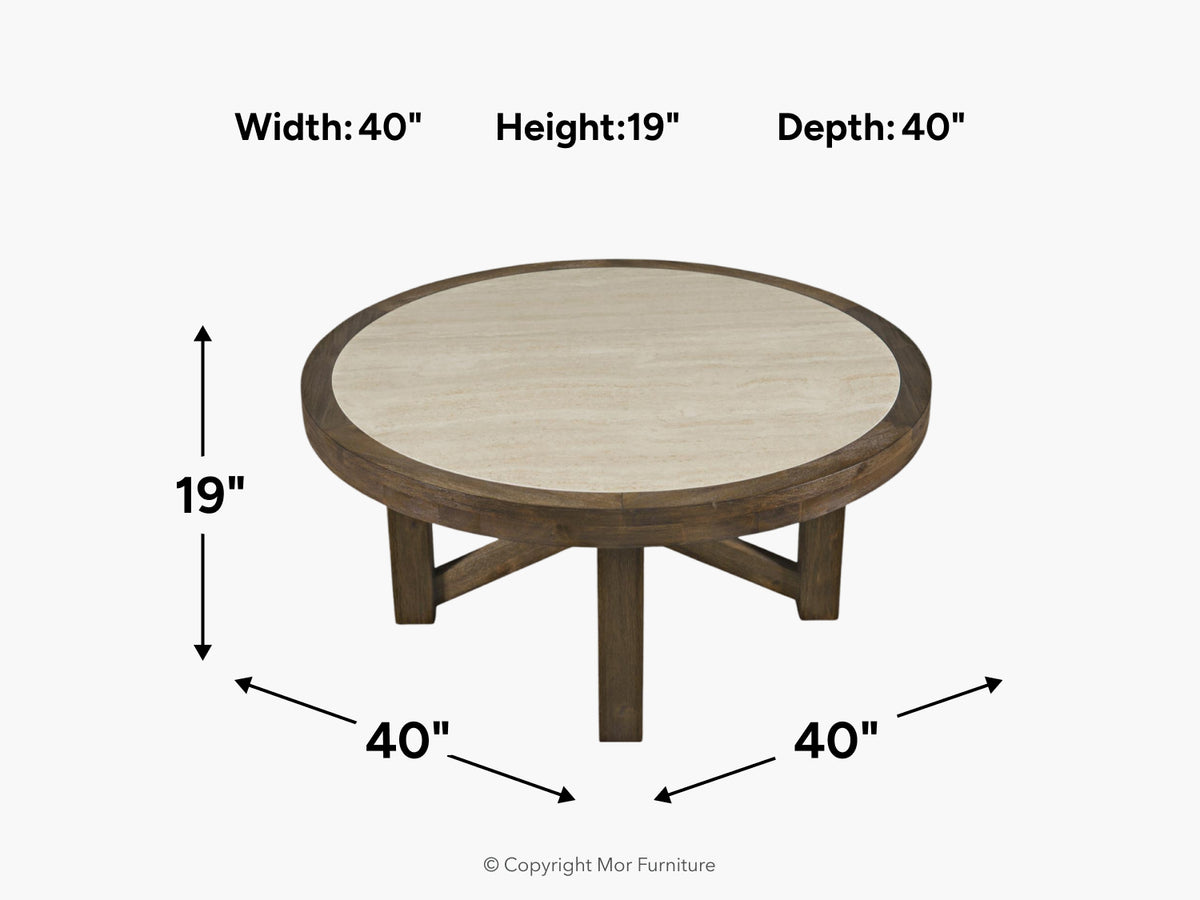 728102561:Sienna Round Coffee Table,