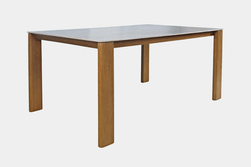 SIERFNA02:Sierrafina Dining Table & 6 Chairs, Angled