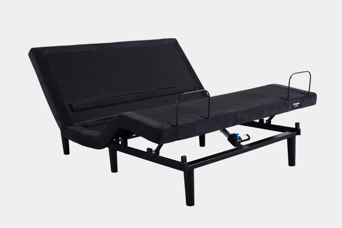 240097420:Simmons Beautyrest Black Luxury Adjustable Foundation, Angled