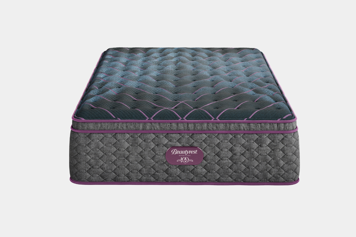 135935538:Simmons Beautyrest World Class Level 3 Pillow Top Mattress, Front